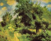Renoir, Pierre Auguste - Orchard at Louveciennes, The English Pear Tree